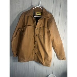Brazos Jacket Men's Size L Brown Duck Ochre